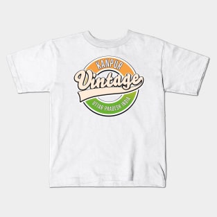 Kanpur vintage style logo Kids T-Shirt